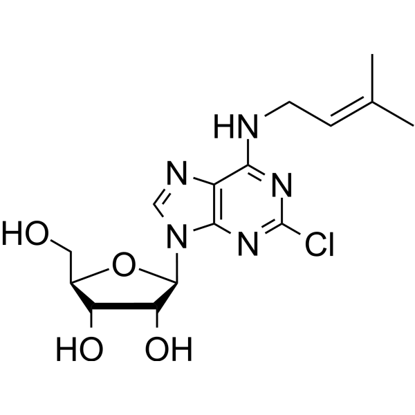 2-Chloro-N6-iso-pentenyladenosine 65400-39-7
